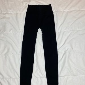 Fabletics black SculptKnit legging collection